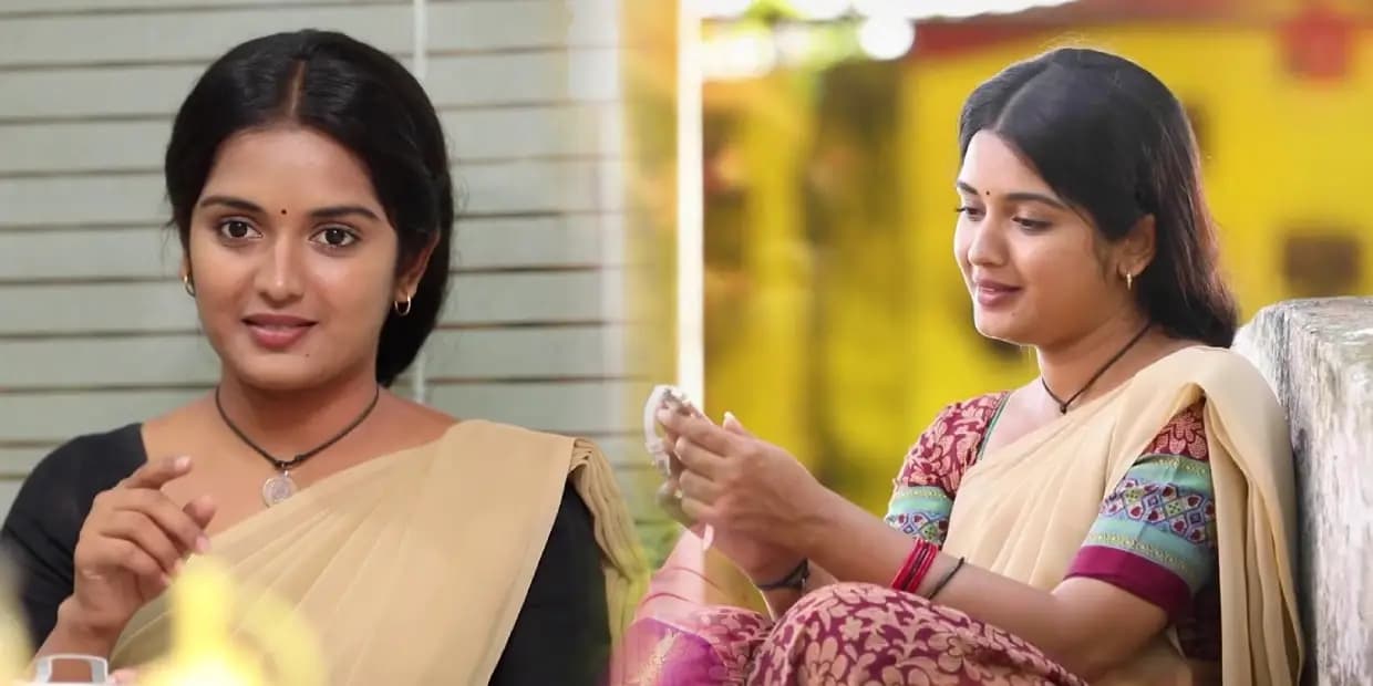 அரைகுறை ஆடை கவர்ச்சியில் கிரங்கடிக்கும் குத்துவிளக்கு கண்மணி.. காற்றின்மொழி பிரியங்காவின் புகைப்படங்கள்