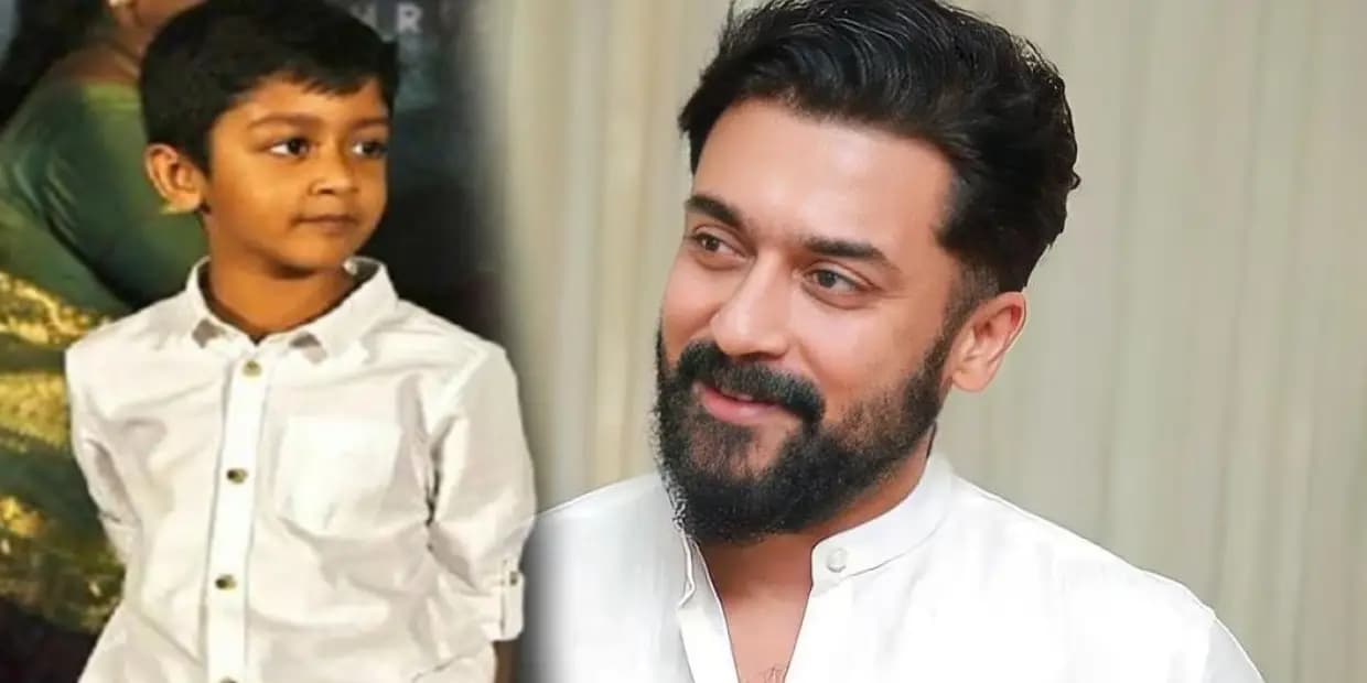 ஆஸ்கர் விருது கெடச்சது போல் உச்சி குளிர்ந்த சூர்யா.. வாரிசு தேவ் செய்த சாதனை, வைரல் புகைப்படம்