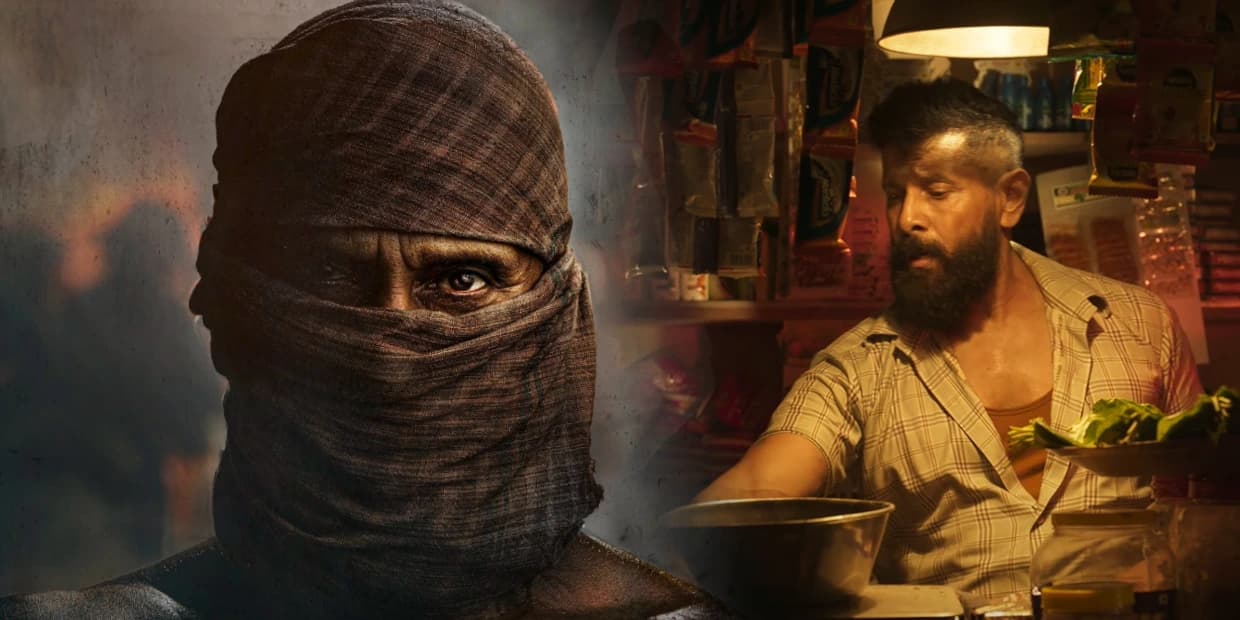 காதுக்கும் நெத்தி பொட்டுக்கும் ரெண்டு இன்ச் தான் கேப்பு.. பிறந்தநாளுக்கு பார்ட்டி வச்சு மிரள விட்ட சியான் 62 டைட்டில் வீடியோ