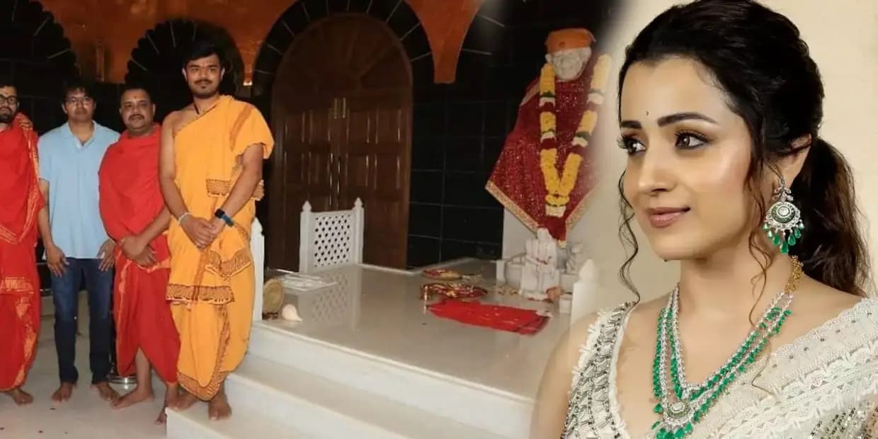 Trisha: விஜய்யின் சாய்பாபா கோவிலில் திரிஷா.. வெளியான பிறந்தநாள் கொண்டாட்ட புகைப்படங்கள்