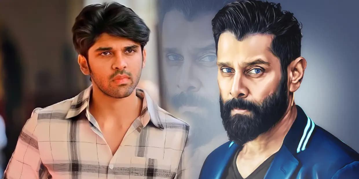 Vikram: அசத்தல் கெட்டப்பில் மகன் பைசனுக்காக பூஜை போட வந்த விக்ரம்.. வைரல் புகைப்படங்கள்