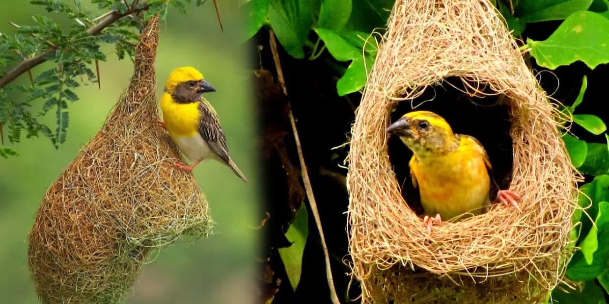 பறவைகளில் ஒரு இன்ஜினியர்.. அற்புதங்கள் நிறைந்த தூக்கணாங்குருவியின் கூடு