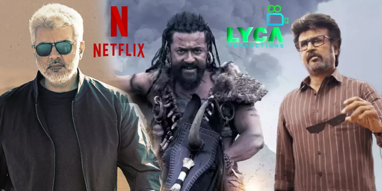கங்குவா ரிலீசால் சிக்கலில் வேட்டையன், விடாமுயற்சி.. லைக்கா கழுத்தை பிடிக்கும் நெட்ஃபிளிக்ஸ்
