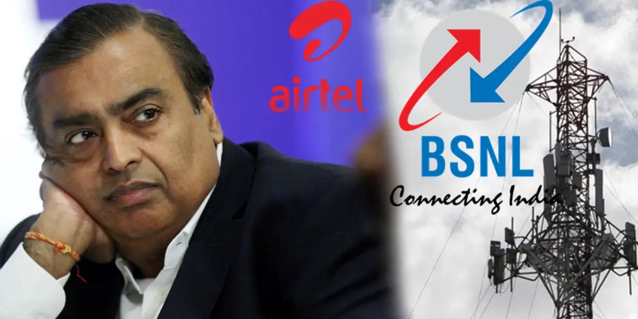 அம்பானி அசந்த நேரத்தில் தட்டி தூக்கிய BSNL.. ஏர்டெல், ஜியோவுக்கு வைத்த ஆப்பு