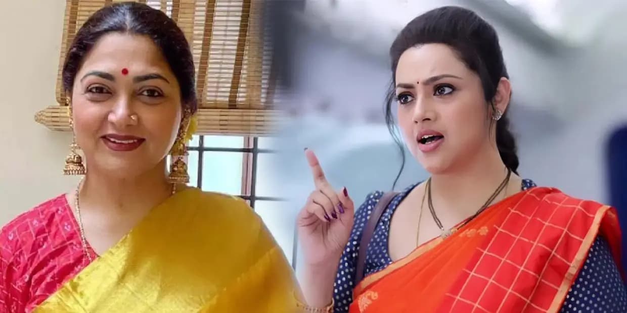அவதூறாக பேசியதால் ஆக்ரோஷமான மீனா.. குஷ்பு சொன்ன ஒத்த வார்த்தை அரண்டு போன இணையவாசிகள்