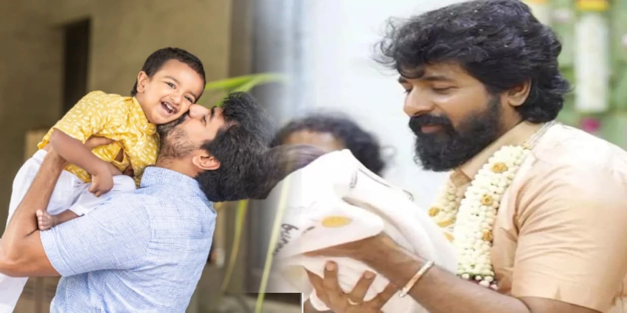 குட்டி சிவகார்த்திகேயனின் லேட்டஸ்ட் புகைப்படம்.. குகனை உரித்து வைத்திருக்கும் பவன்