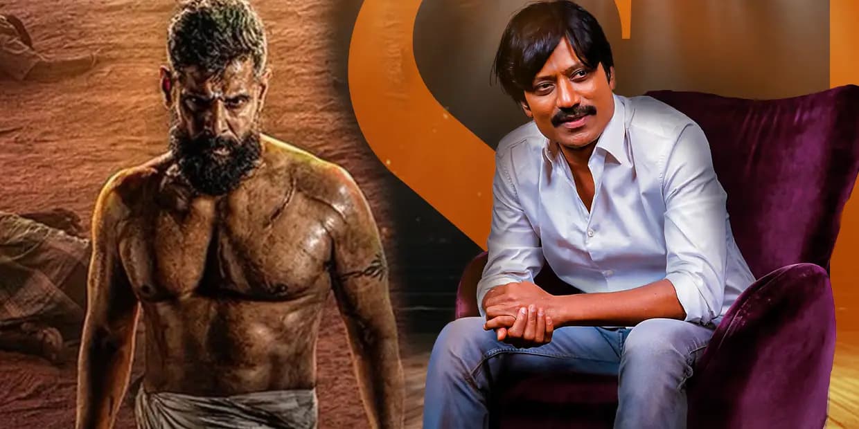 எஸ் ஜே சூர்யாவுக்கு சர்ப்ரைஸ் கொடுத்த வீரதீரசூரன் டீம்.. அசத்தல் லுக்கில் வைரலாகும் போஸ்டர்