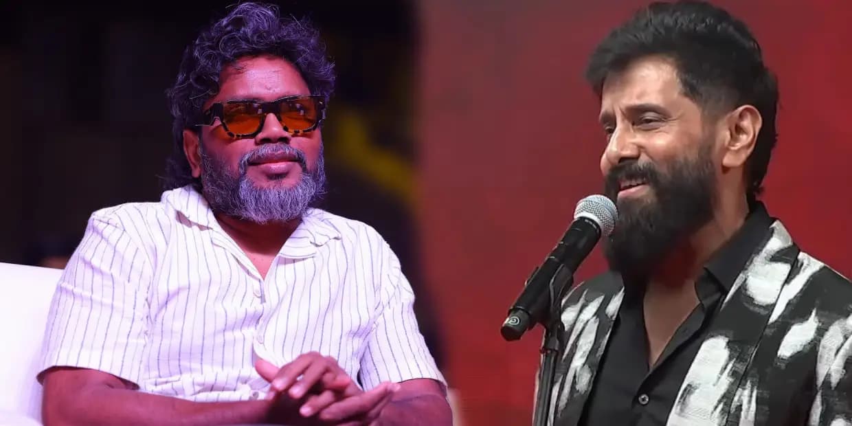 பா ரஞ்சித்தின் அடுத்த ஹீரோ, வில்லன் இவங்க தான்.. தங்கலான் மேடையில் சீயான் கொடுத்த அசத்தலான அப்டேட்