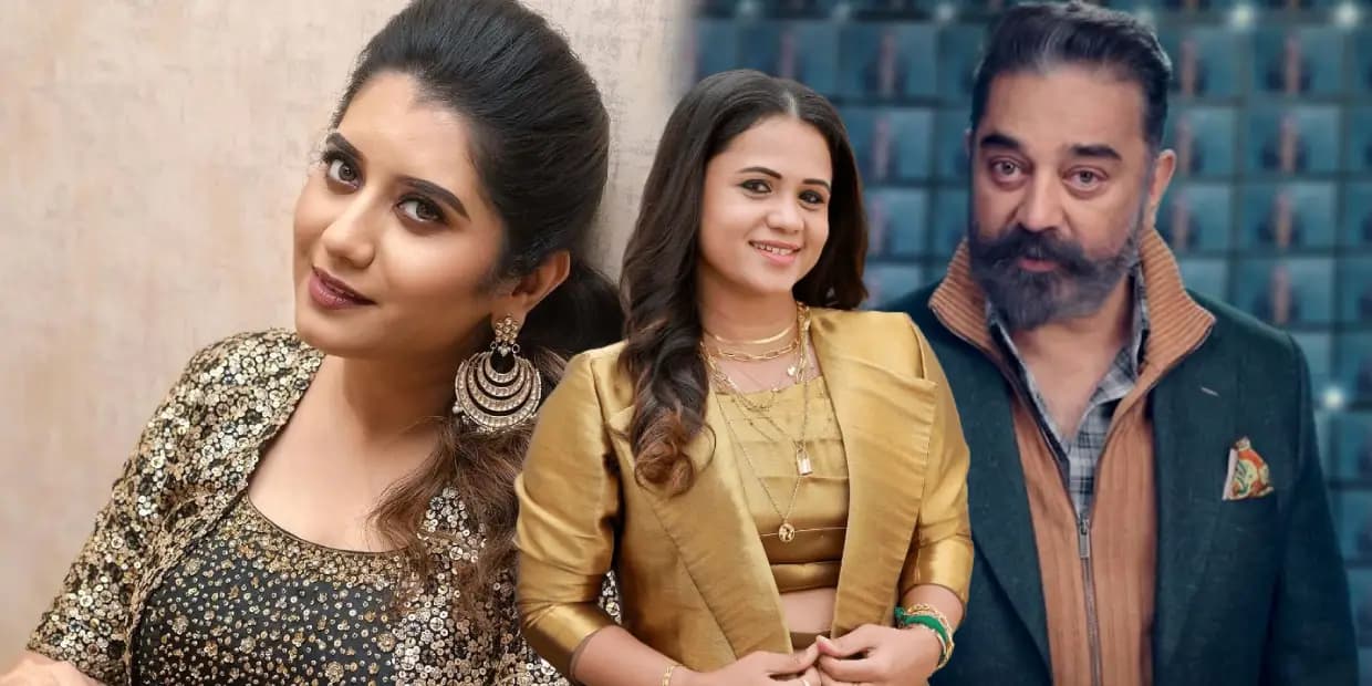 ஆண்டவர் இல்லாத பிக்பாஸ் 8, துண்டு போட்ட பிரியங்கா.. விஜய் டிவியின் பிளானுக்கு பாலூத்திய மணிமேகலை