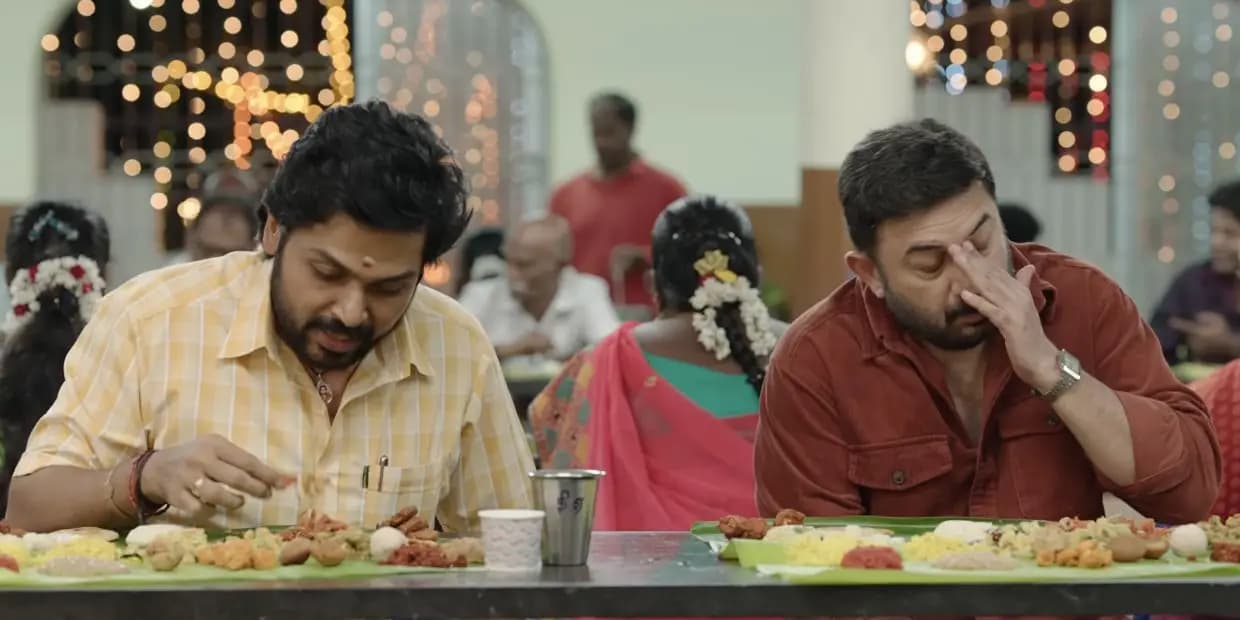 அரவிந்த் சாமியை விட 4 மடங்கு அதிகமாக பெற்ற கார்த்தி.. மெய்யழகனில் வாங்கி சம்பளம்