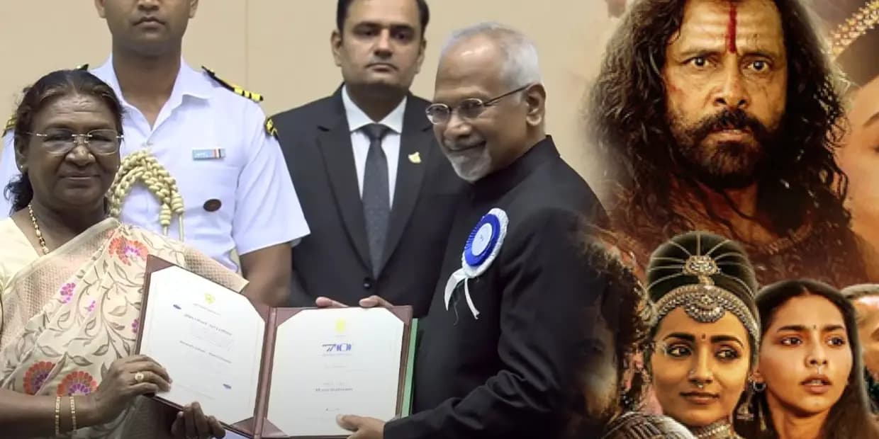 2024ல் தேசிய விருது பெற்ற பிரபலங்கள்.. அள்ளிக் குவித்த பொன்னியின் செல்வன்