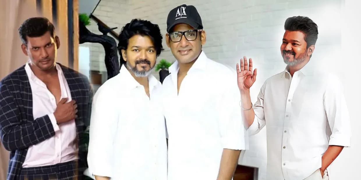 தவெக மாநாட்டில் பங்கேற்க அழைப்பில்லை? விஜய்க்கு போட்டியாகும் விஷால்