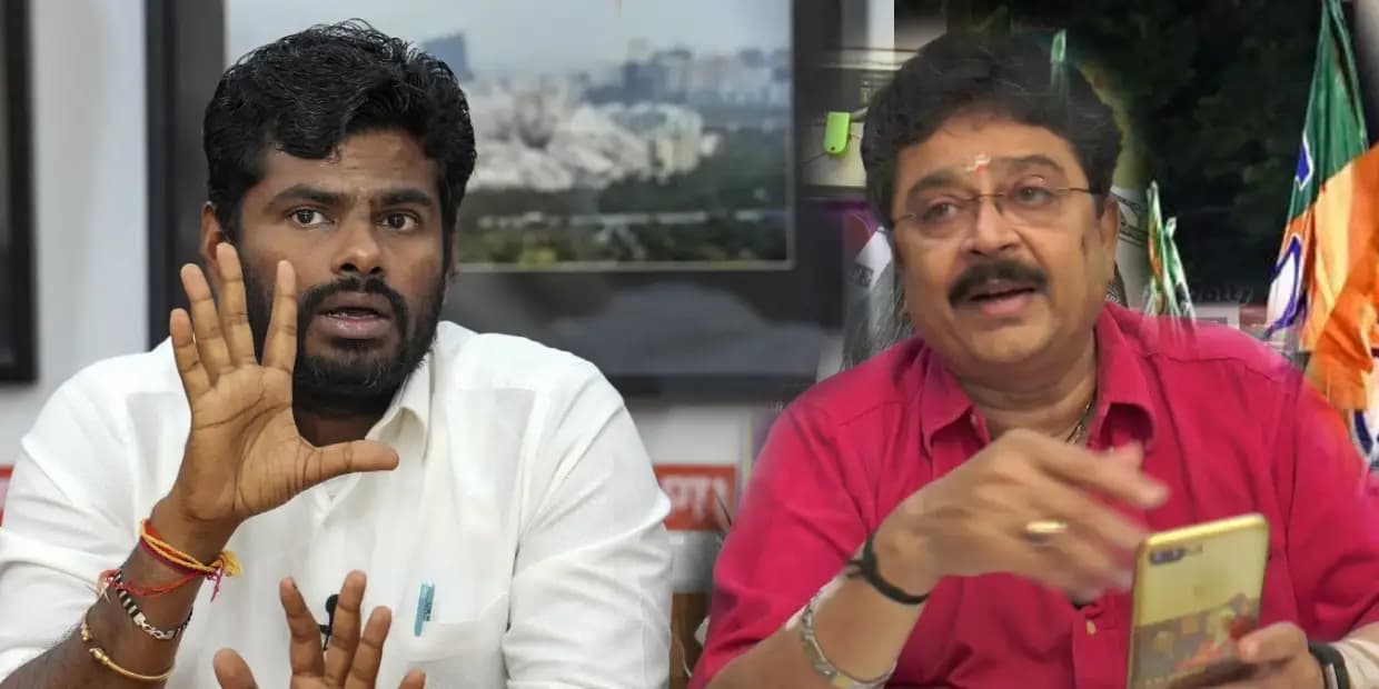 அண்ணாமலை இருக்கிற கட்சியில இருக்கிறது அசிங்கம்.. தமிழன், திராவிடன் பேர் போதும்.. எஸ்.வி.சேகர் பேட்டி