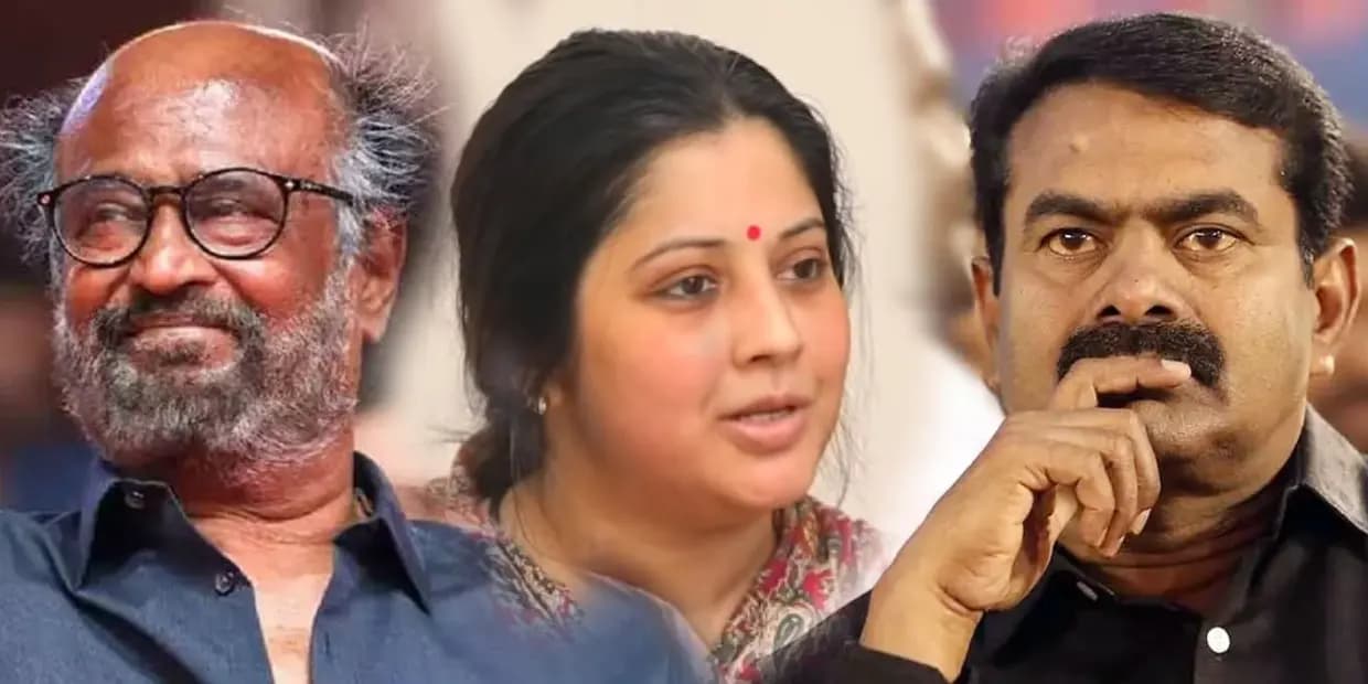 கழுகை இறக்கி காக்காவுடன் சண்டை?. ரஜினியை சந்தித்த சீமானை வறுத்தெடுத்த விஜயலட்சுமி!