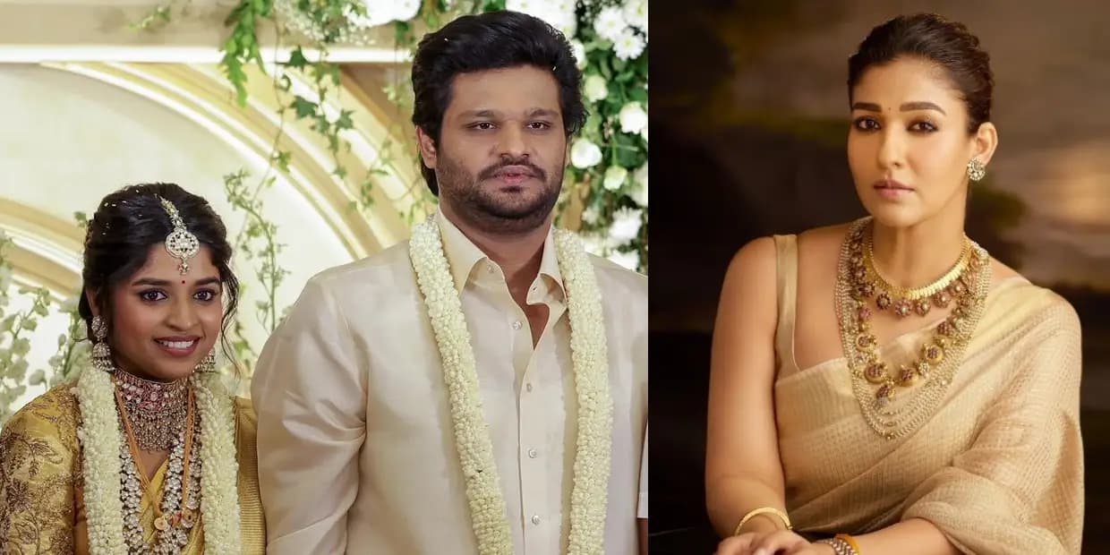 தயாரிப்பாளர் ஆகாஷ் திருமணத்தில் கலந்து கொண்ட பிரபலங்கள்.. ஓவராக வெயிட் போட்ட நயன்
