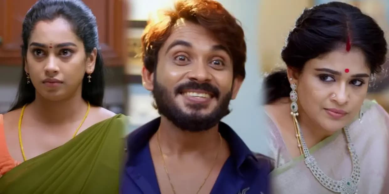 மூன்று முடிச்சு சீரியலில் சூர்யாவுக்கு கட்டம் கட்டிய நந்தினி.. மாமனார் போட்ட கணக்கில் தவிக்க போகும் சுந்தரவல்லி