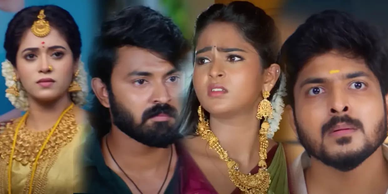 சந்தியா ராகம் சீரியலில் கதிரை காப்பாற்ற பலியடாக சிக்கிய சீனுவின் அப்பா.. கார்த்திக் செய்த கொலையால் அதிர்ந்த குடும்பம்