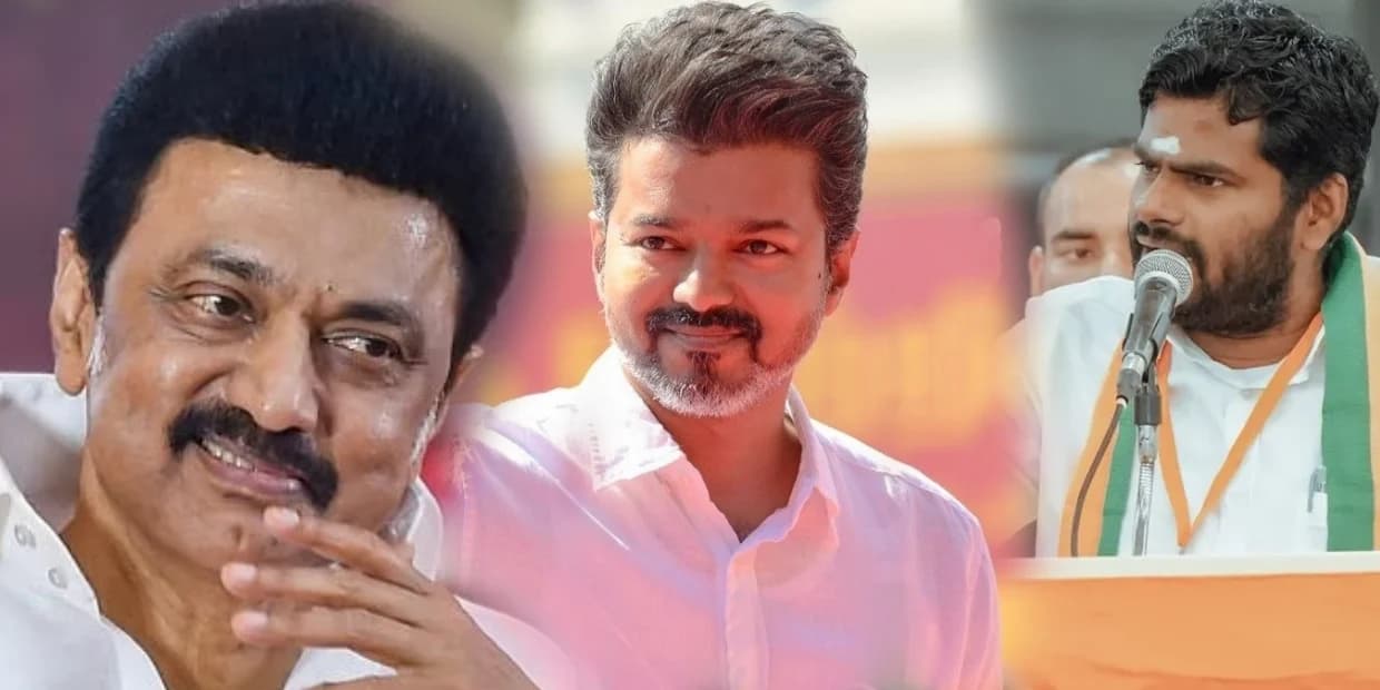 விஜய், த்ரிஷா கோவா போனதெல்லாம் இருக்கட்டும் , அவர்களை போட்டோ எடுத்து யார்?. திமுகவுக்கு அண்ணாமலை வச்ச செக்