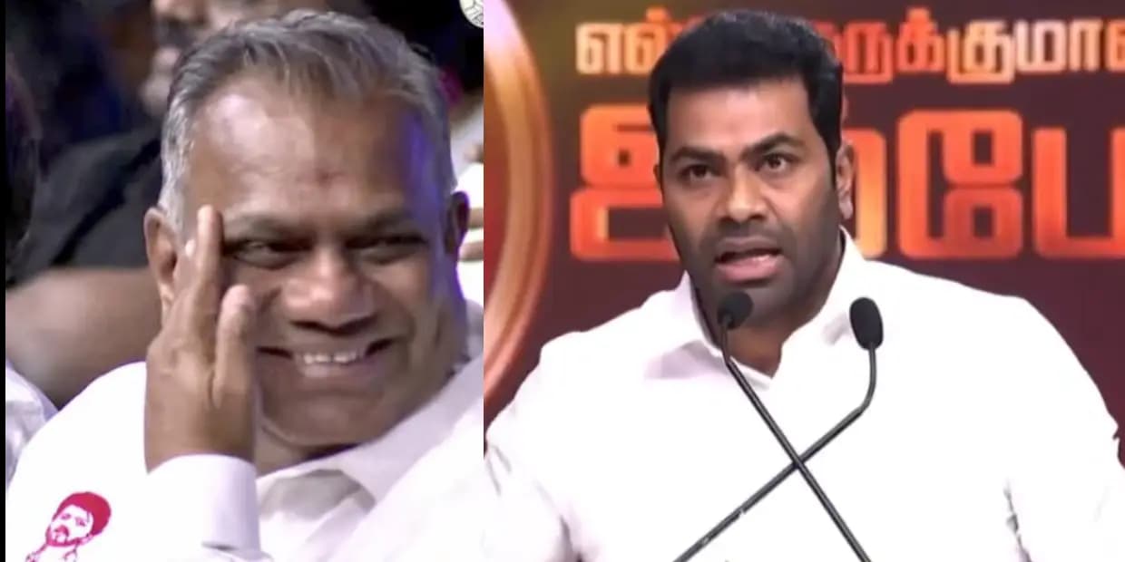 ஆதவ் அர்ஜுனனின் அனல் பறக்கும் பேச்சு, ரசித்துப் பார்த்த புஸ்ஸி.. இயற்கை பட ஷாம் ஞாபகம் வருதுங்ணா