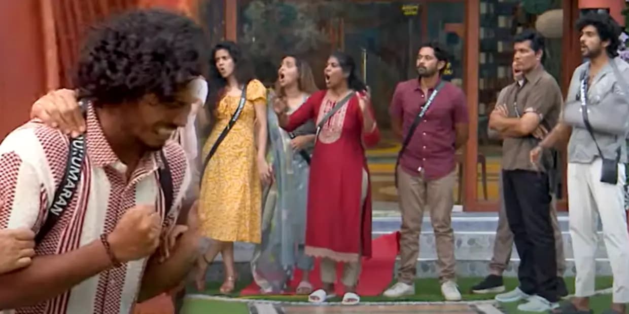 முத்து சொதப்பியதால் பிக் பாஸ் கொடுத்த தண்டனை.. குருநாதரிடம் கெஞ்சும் போட்டியாளர்கள் பாவமாக நிற்கும் ரயான்