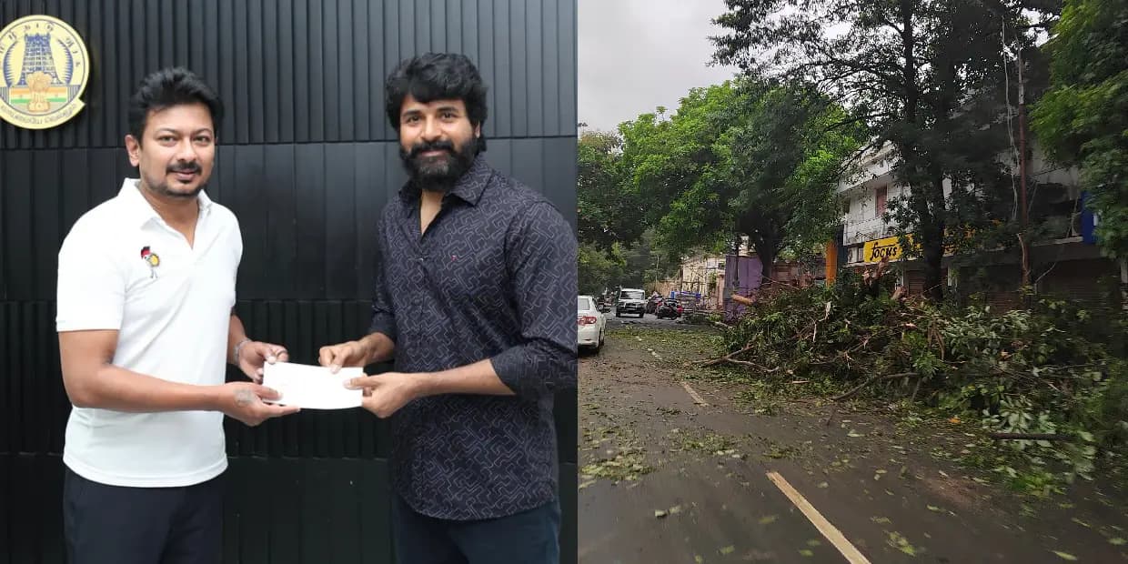 புயல் நிவாரணப் பணிகளுக்கு முதல் ஆளாக 10 லட்சம் வழங்கிய சிவகார்த்திகேயன்.. வேற நடிகர்கள் டிவி பார்ப்பீங்களா?
