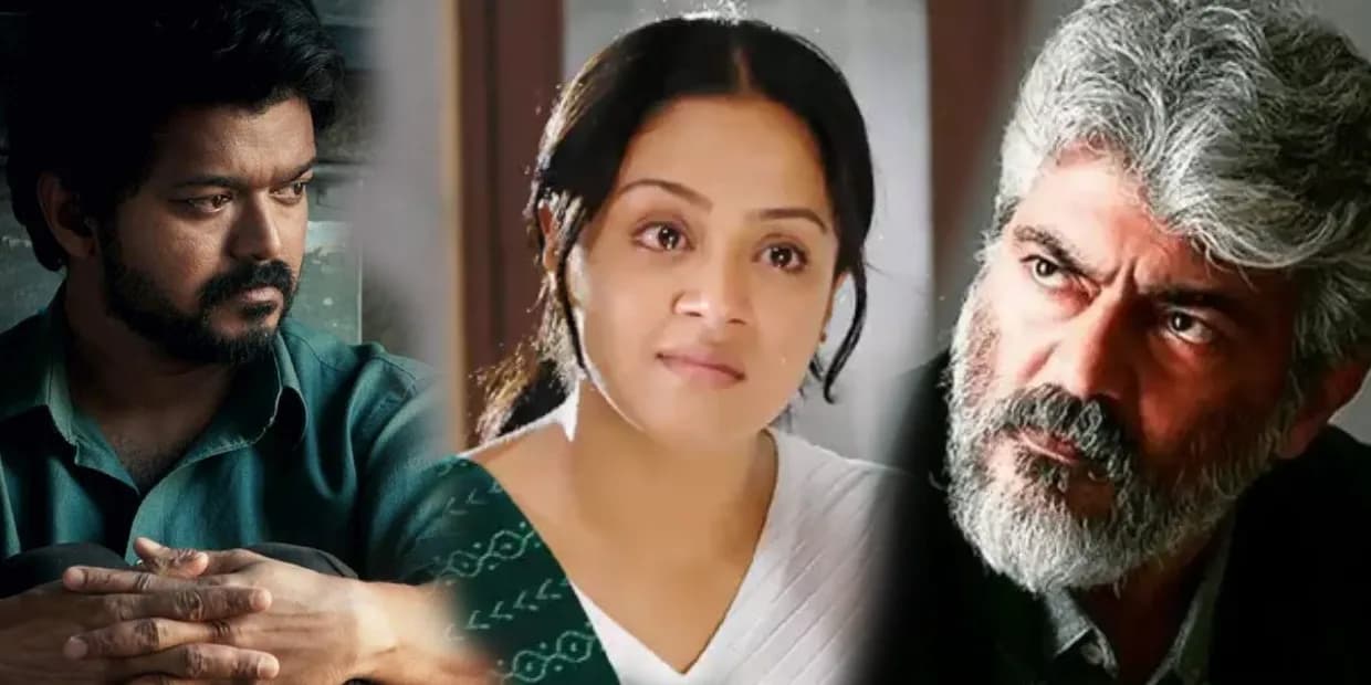 விஜய், அஜித்துக்கு சவால் விட்ட ஜோதிகா.. இன்னுமும் செய்து முடிக்காத டாப் ஹீரோக்கள்