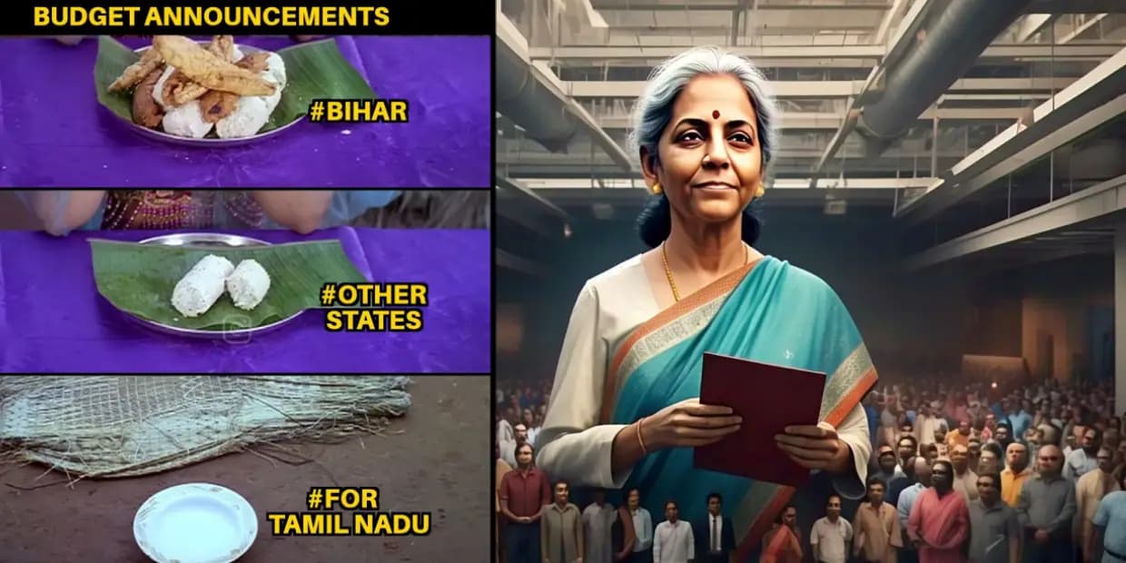 எங்கும் பீகார் எதிலும் பீகார்.. தமிழ்நாட்டுக்கு பிம்பிலிக்கா பிளாப்பி, பட்ஜெட் 2025 மீம்ஸ்