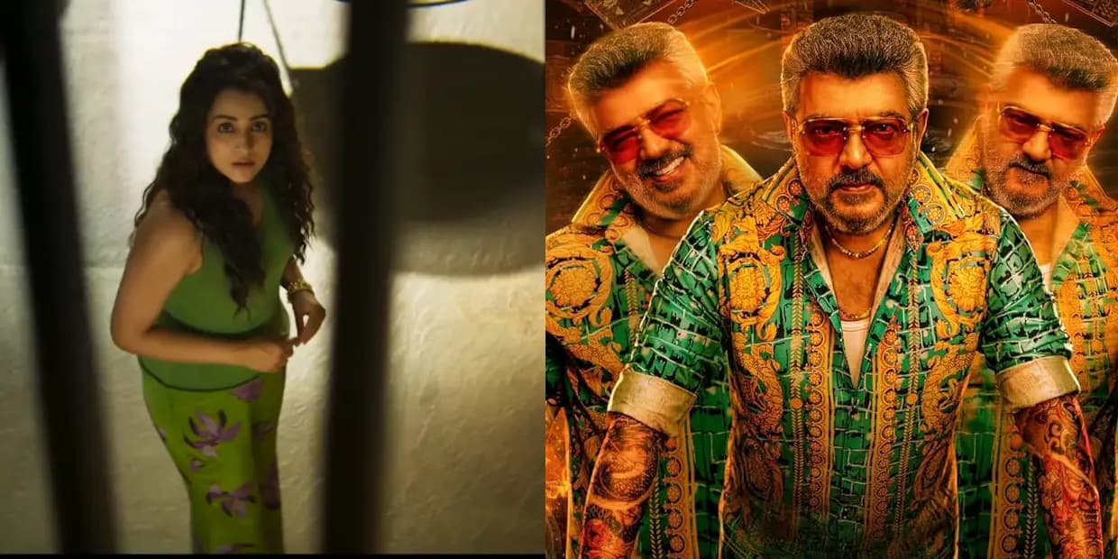 குட் பேட் அக்லியில் திரிஷாவின் கேரக்டர்.. வெயிட்டான அப்டேட்டை இறக்கிய டீம்