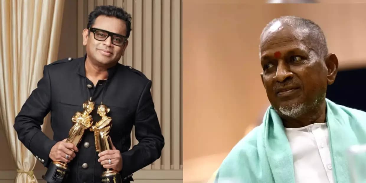 இளையராஜாவை பாராட்டிய இளையராஜா.. ஆஸ்கர் நாயகனுக்கு இருந்த அடக்கம் இசைஞானிக்கு இல்லையே