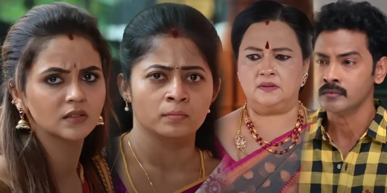 கயல் சீரியலில் வேதவல்லி பேச்சை கேட்ட விக்னேஷ்க்கு தேவி கொடுத்த பதிலடி.. கயலை விட பொங்கி எழுந்த அம்மா