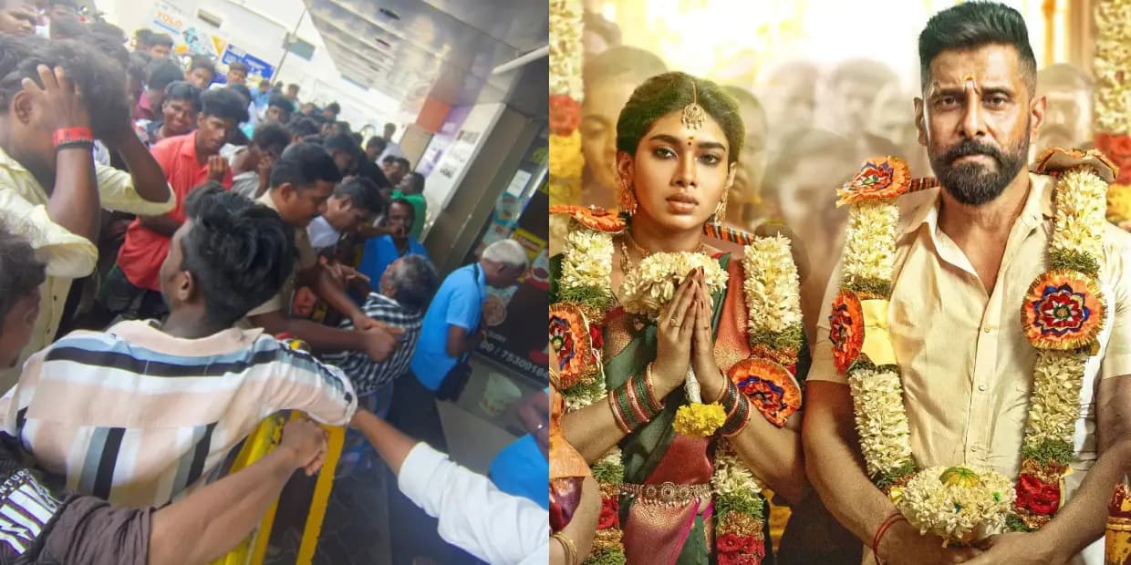 வீர தீர சூரனுக்காக கால் கடுக்க காத்திருந்த ஆடியன்ஸ்.. தியேட்டர் நிர்வாகம் கொடுத்த அதிர்ச்சி, இப்படி ஆயிடுச்சே