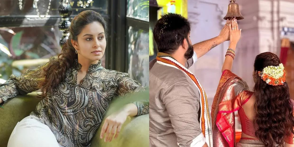 அபிநயா திருமண புகைப்படங்கள்.. ஜோடி பொருத்தம் சூப்பரா இருக்கே!