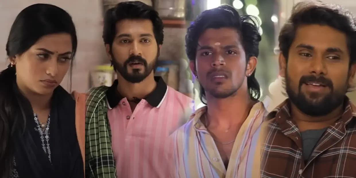 நிலாவிடம் கோபமாக சண்டை போட்ட பல்லவன்.. சமாதானப்படுத்திய சேரன்