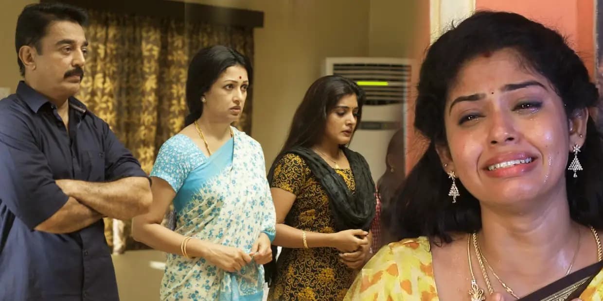 பாபநாசம் போல் க்ரைமை மறைக்கும் பாண்டியன் ஸ்டோர்ஸ் 2.. குமாரவேலு கொலையில் வரும் மர்மம்