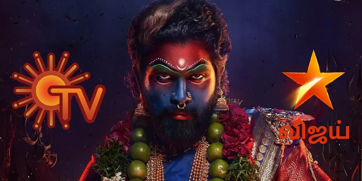 தமிழ் புத்தாண்டில் போட்டி போடும் சன் டிவி, விஜய் டிவி.. புஷ்பா 2-க்கு போட்டியாக இறக்கும் படம்
