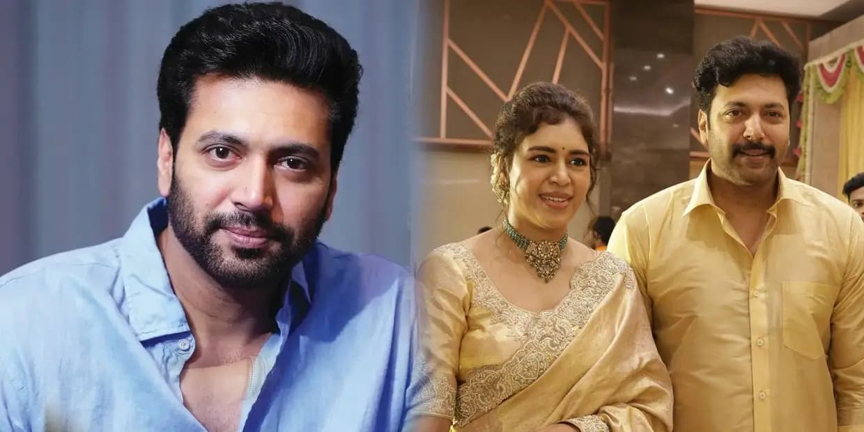 மாலையும் கழுத்துமாக ரவி மோகன், கெனிஷா.. வெளியான புகைப்படம்