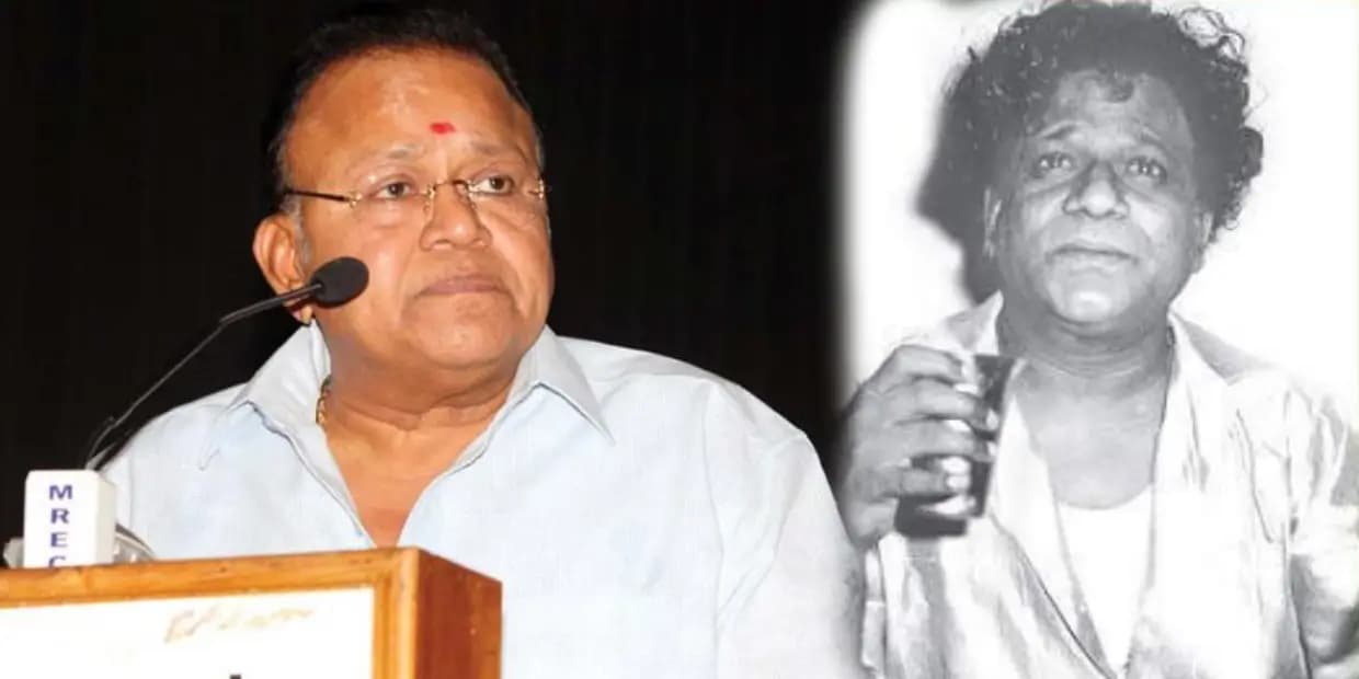 அப்பா லெஜெண்ட் ஆனாலும் வாய்ப்பு கிடைக்கல.. கடவுள் மாதிரி MR ராதாரவியை தூக்கி விட்டு ஜாம்பவான்