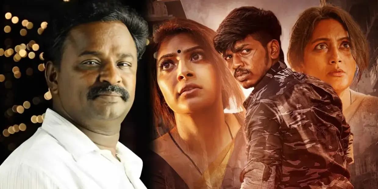VJS பையனாச்சேன்னு படம் பாக்க வந்தா.. ப்ளூ சட்டை மாறனிடம் சிக்கிய சூர்யா சேதுபதி