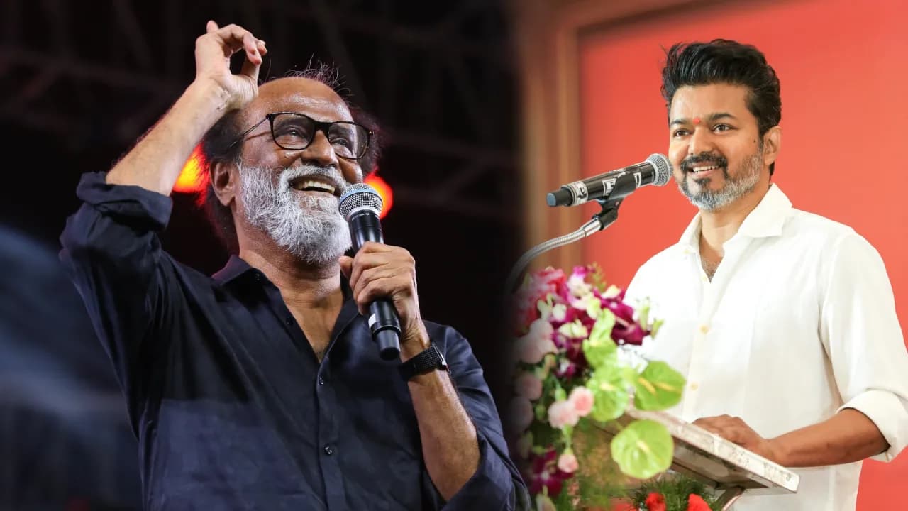 அரை நூற்றாண்டைக் கடந்த ரஜினியின் சினிமா பயணம்.. தலைவரை தவிர்த்த தளபதி