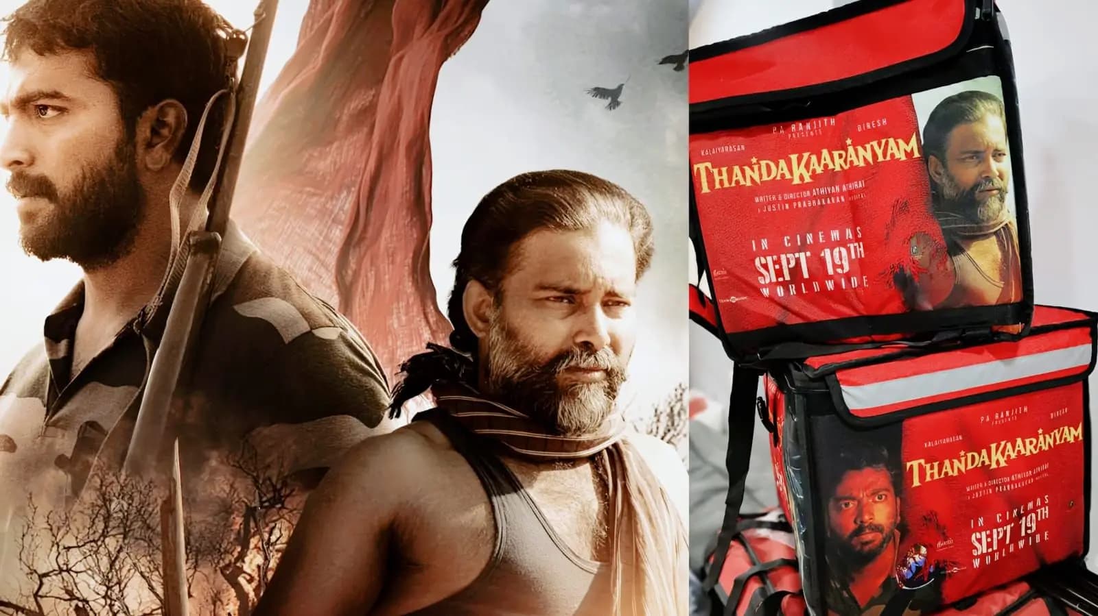 தினேஷ், கலையரசன் காம்போ வெற்றி பெறுமா? தண்டகாரண்யம் – நக்சலைட் கதை பின்னணியில் மிரட்டும் ஆக்ஷன்