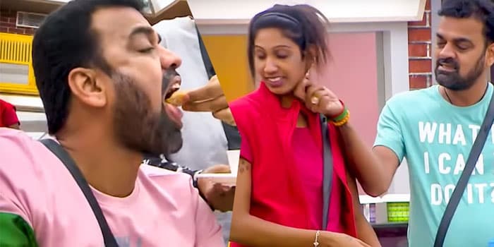 தாடி பாலாஜியை கிழித்து தொங்கவிட்ட மனைவி.. மீடியா முன் நடிக்காதீங்க!