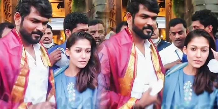 காசுக்காக திருப்பதி பெருமாளை தூக்கியெறிந்த விக்னேஷ் நயன்தாரா ஜோடி.. இதுல கூடவா வியாபாரம்