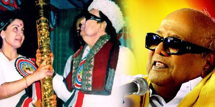 ஜெயலலிதாவை சுத்தி சுத்தி வந்த நடிகர்.. துப்பாக்கியை காட்டி மிரட்டிய எம்ஜிஆர் பின் கலைஞரிடம் தஞ்சம்