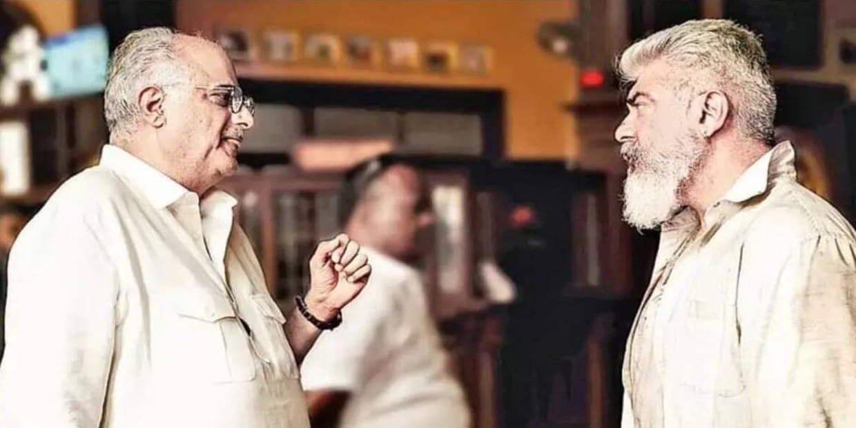 இதுவரை பார்க்காத அஜித்தை இனிமேல் பார்ப்பீர்கள்.. துணிவு கேரக்டரை பற்றி க்ளூ கொடுத்த போனி கபூர்