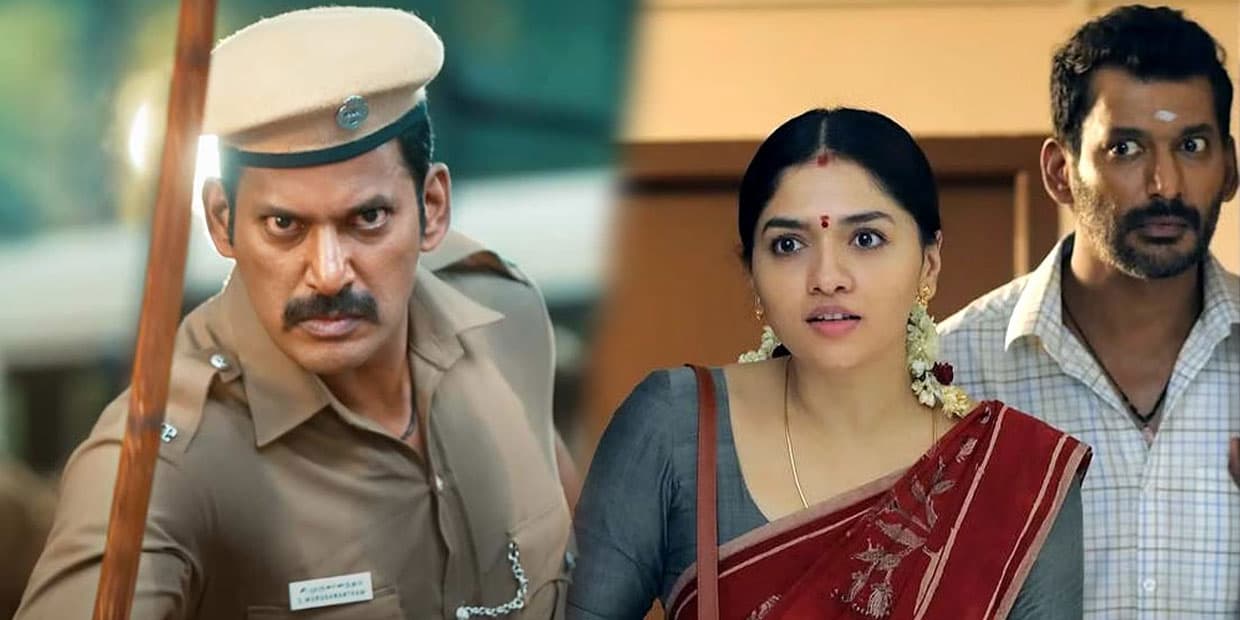 கான்ஸ்டபிள் முருகானந்தமாக வாழ்ந்திருக்கும் விஷால்.. லத்தி பட முழு விமர்சனம்