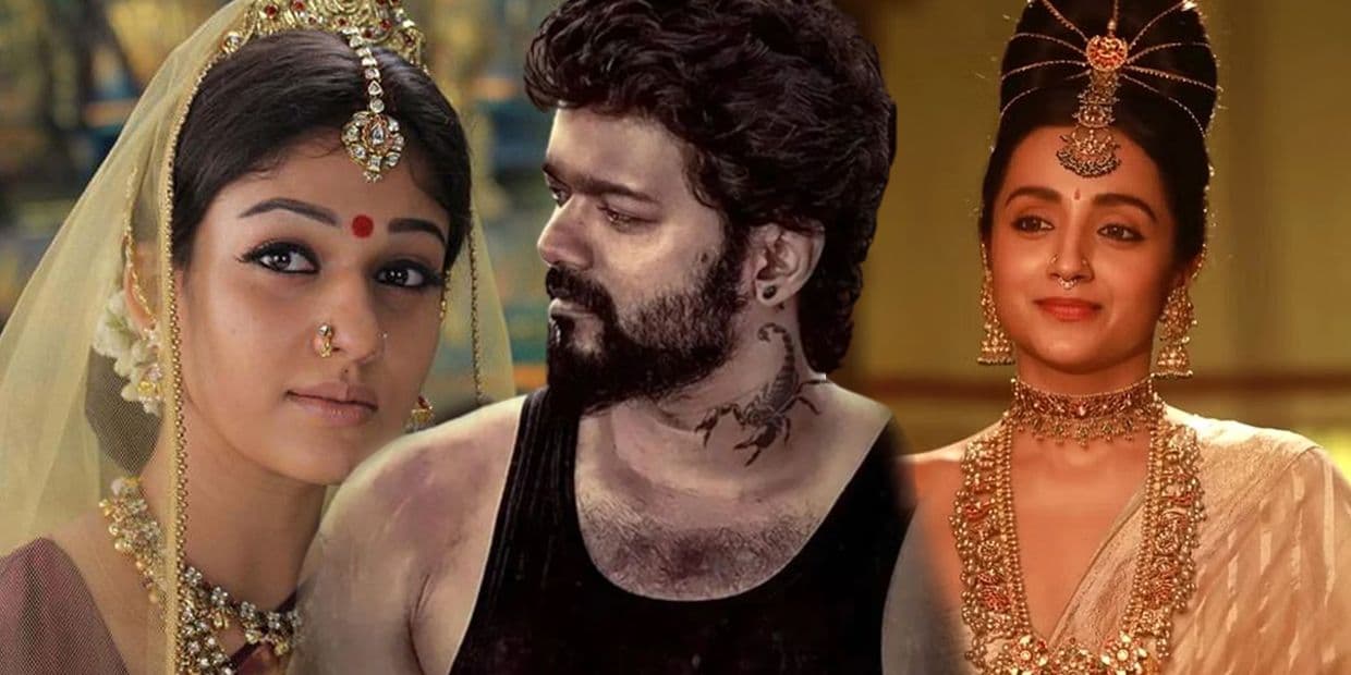 திரிஷாவுக்கு பயத்தை காட்டிய நயன்தாரா.. விஜய்க்கு ஜோடி போட தீயாக வேலை செய்யும் குந்தவை