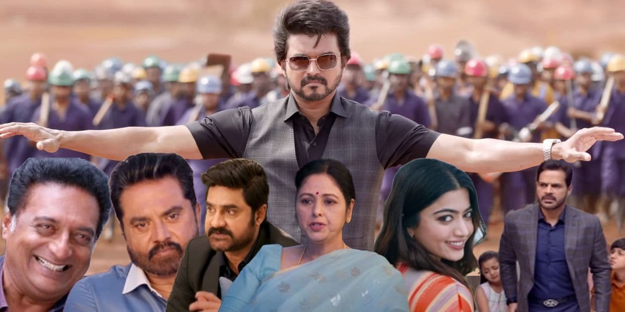 விஜய்காக மட்டுமே வாரிசு படத்தில் நடித்தேன்.. மற்றபடி என்னுடைய கதாபாத்திரம் வேஸ்ட் தான்