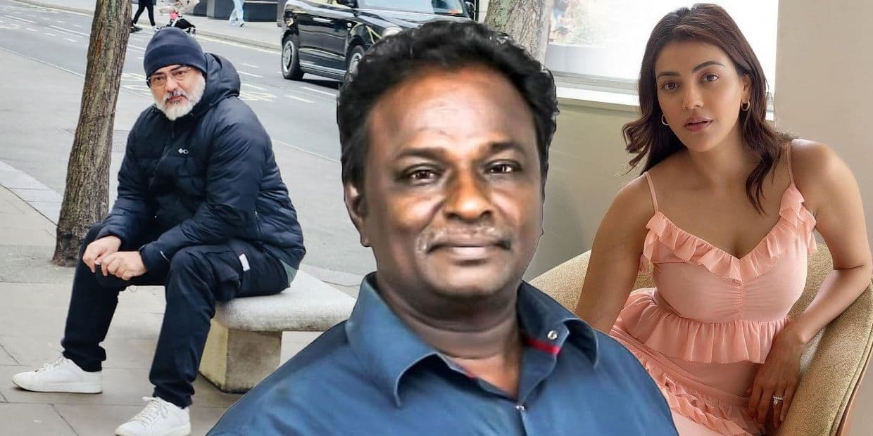 அஜித்தோட அந்த படத்தை போட்டு காமிச்சிராதீங்க.. காஜலை வைத்து சர்ச்சையை கிளப்பிய ப்ளூ சட்டை மாறன்