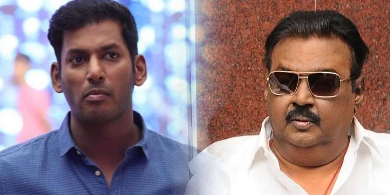 டேமேஜ் ஆன பேரை காப்பாற்றி கொள்ள விஷால் போடும் திட்டம்.. சப்போர்டுக்காக விஜயகாந்தை வைத்து போடும் பிளான்