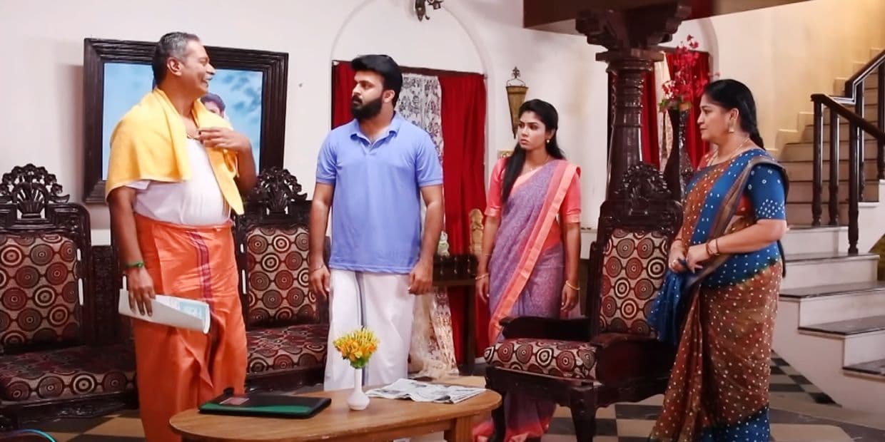 ஜீவாவை தவறாக புரிந்து கொள்ளும் மூர்த்தி.. கிடைத்த கேப்பில் எல்லாம் கடா வெட்டும் மீனாவின் அப்பா